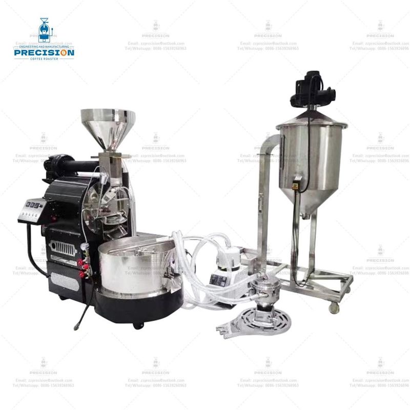 良い価格 2024 新型PLCガス電気コーヒー焼却機 6kg 12kg 15kgコーヒー焼却機