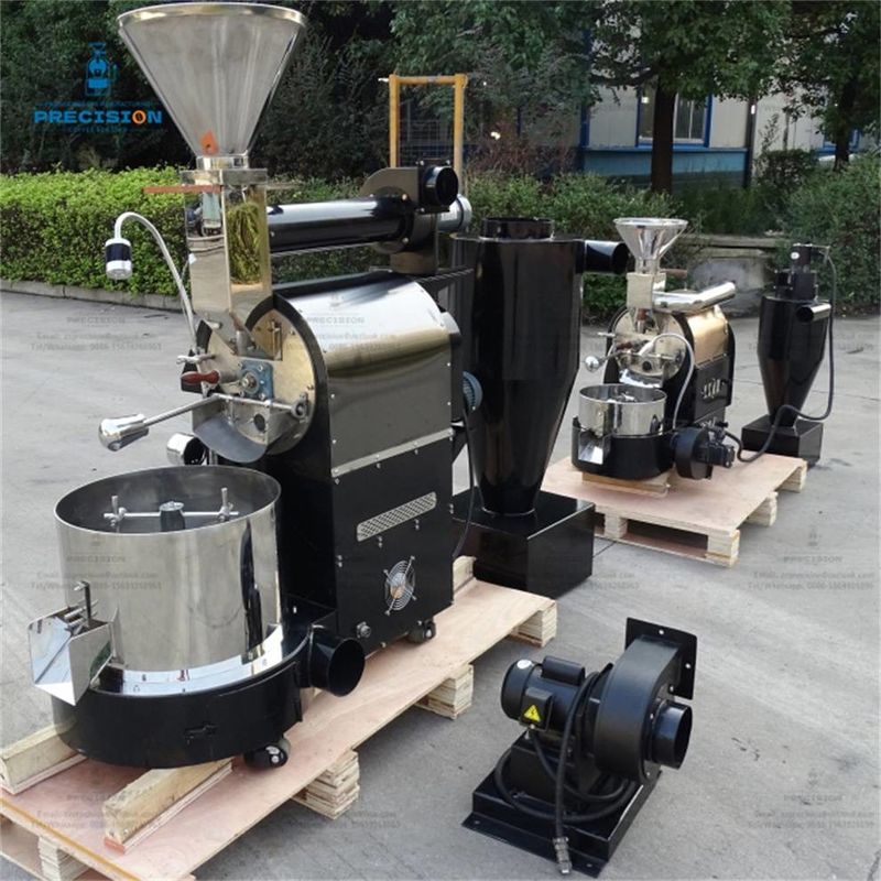 3kg スマート コーヒー ロースト 熱 耐性 316 ステンレス スチール ダブル 層 ドラム