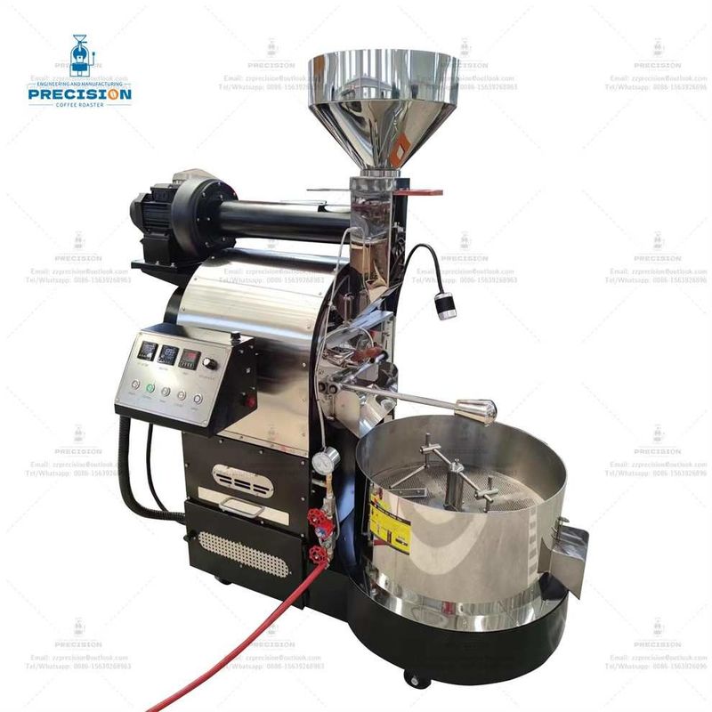 1〜7kgのバッチ容量と12〜15分焼却時間 5kg 6kgのコーヒーロースター