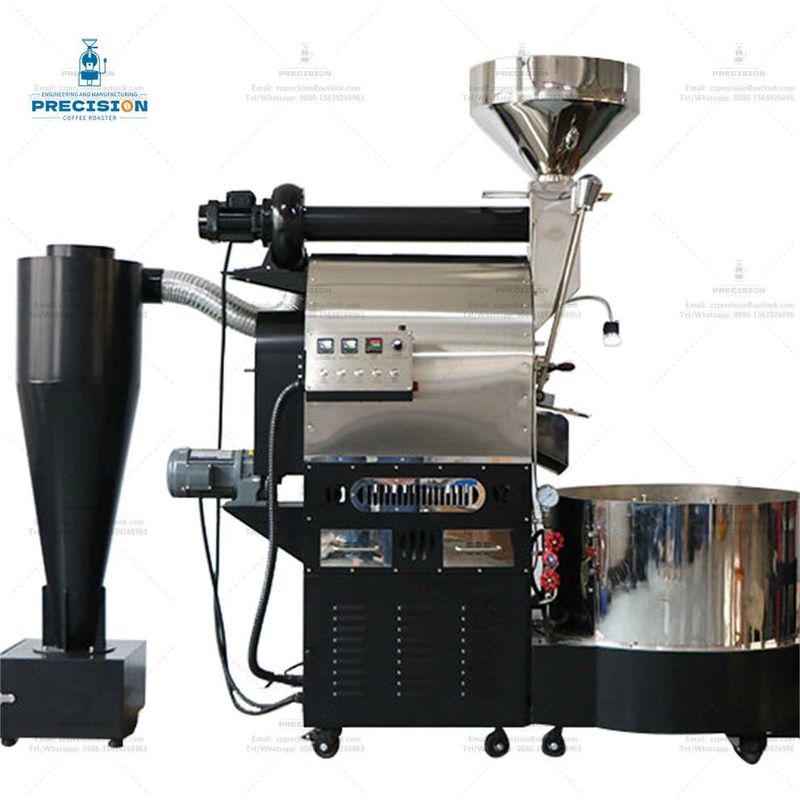 商用産業用 自動 20Kg 30Kg 60Kg マルチバーナー 赤外線ガス 電気 カフェ ナッツ コーヒー 豆 ロースター 機械